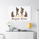 Sayaw Crew Canvas Art - Unique Stretched Matte Print for Dance Lovers
