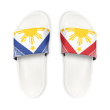 Tribal Bandana Men's Removable-Strap Sandals with Filipino Sun Design - Perfect for Summer and Casual Wear