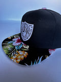 Floral Shield Snapback