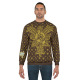 Philippines Islands Sun & Stars Graphic Sweatshirt — Filipino Pride All-Over Print