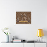Copy of Sayaw Crew Canvas Art - Unique Stretched Matte Print for Dance Lovers