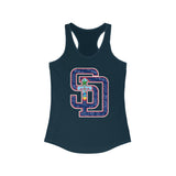 San Diego Guam Tribal Seal Women's Ideal Racerback Tank