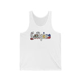 CALIPINO California Unisex Jersey Tank - Vintage Style Summer Apparel, Beachwear, Vacation, Casual Outfit, Gift for Him/Her