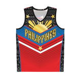 Philippines Sun and Star Basketball Jersey