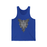 Philippine Filipino Tribal Shield Flag Unisex Jersey Tank Top, Summer Apparel, Festival Wear, Sportswear, Pride Gear