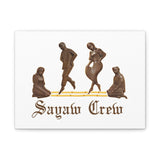Sayaw Crew Canvas Art - Unique Stretched Matte Print for Dance Lovers