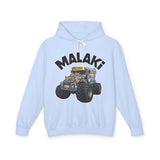 Malaki Monster Truck Hoodie — Kids Racing Truck Pullover