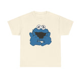 Shaka  Monster Palm Eyes T‑Shirt — Retro Blue Monster Graphic Tee