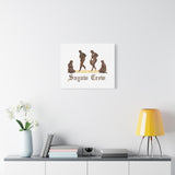 Sayaw Crew Canvas Art - Unique Stretched Matte Print for Dance Lovers