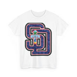 SD Guam-Inspired Unisex Heavy Cotton Tee - Tropical Vibes, Casual Wear, Gift for Beach Lovers, Summer Outfits, Travel Souvenir