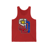 SD San Diego Filipino Tribal 3 Stars and Sun Padres Tank Top