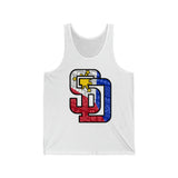 SD San Diego Filipino Tribal 3 Stars and Sun Padres Tank Top