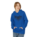 Islander Roots Black Prints Hooded Sweatshirt