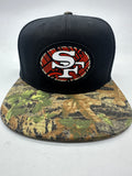 SF Tribal Camo Forest Brim San Francisco Islander Heritage SnapBack