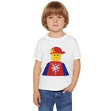 Playful Lego® Toddler T-Shirt, Fun Kids Tee, Gifts for Toddlers, Summer Outfit, Birthday Apparel, Lego Fan Merchandise