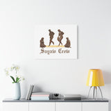 Sayaw Crew Canvas Art - Unique Stretched Matte Print for Dance Lovers