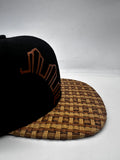 Rising Sun Philippines Filipino Flat Brim 3 STARS AND SUN Weave BRIM COLLECTION