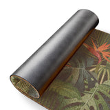 Birds of Paradise Tropical Doormat - Botanical Welcome Mat, Green Leaf Decor, Entryway Decoration, Housewarming Gift, Outdoor Rug