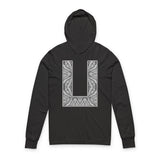 Tribal Barong Hooded Long Sleeve Tee