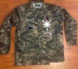 3 Stars and Sun Balisong Flag Filipino Strength Camo Windbreaker Limited