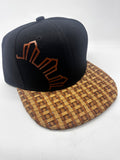 Rising Sun Philippines Filipino Flat Brim 3 STARS AND SUN Weave BRIM COLLECTION