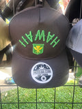 Hawaii Paddles Upside Down A Frame SnapBack
