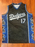 Los Angeles Dodgers Ohtani Palm Tribal Dodgers Palm Flag Islander Jersey