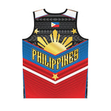 Philippines Sun and Star Basketball Jersey