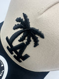 LA Los Angeles Palm Dodgers Filipino Heritage Curved Brim SnapBack
