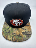 SF Tribal Floral Brim San Francisco Islander Heritage SnapBack