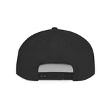 Flat Bill Snapback Hat — Rustic Strength Anchor Logo