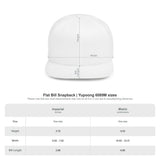 Flat Bill Snapback Hat — Rustic Strength Anchor Logo