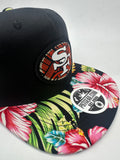 SF Tribal Floral Brim San Francisco Islander Heritage SnapBack