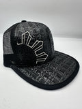 Rising Sun Island Black Banig SnapBack Hat