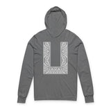 Tribal Barong Hooded Long Sleeve Tee