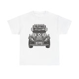 Philippines Jeepney Unisex Heavy Cotton Tee - Retro Travel Style