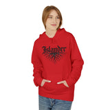 Islander Roots Black Prints Hooded Sweatshirt