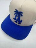 LA Los Angeles Palm Dodgers Filipino Heritage Curved Brim SnapBack