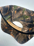 3 Stars and Sun Black Camo Forest curved Mesh snapbacks