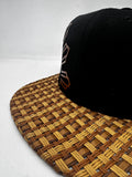 Rising Sun Philippines Filipino Flat Brim 3 STARS AND SUN Weave BRIM COLLECTION