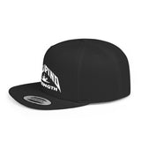 Flat Bill Snapback Hat — Rustic Strength Anchor Logo