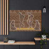Copy of Sayaw Crew Canvas Art - Unique Stretched Matte Print for Dance Lovers
