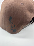 Rising Sun Island Brown SnapBack Hat