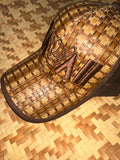 HAWAII Shaka Weave Black and Brown SNAPBACK TRUCKER
