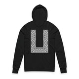 Tribal Barong Hooded Long Sleeve Tee