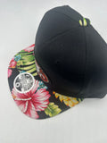 SF Tribal Floral Brim San Francisco Islander Heritage SnapBack