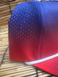 Guam Summer Seal Rope Brim Mesh back SnapBack Hat