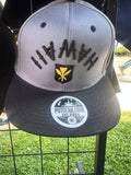 Hawaii Paddles Upside Down A Frame SnapBack