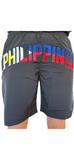 Philippines Flag Embridered Cultured Roots Shorts