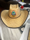 Guam Palm Weave Shield Cowboy Hat